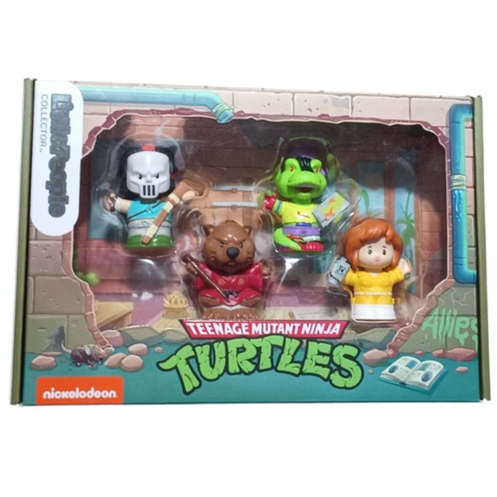 Little People Teenage Mutant Ninja Turtles Collector Allies Special Edition Set